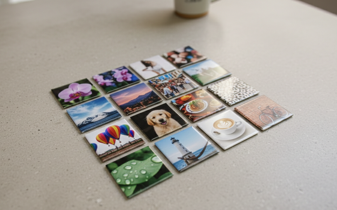 Set de fotos personalizadas 5x5cm