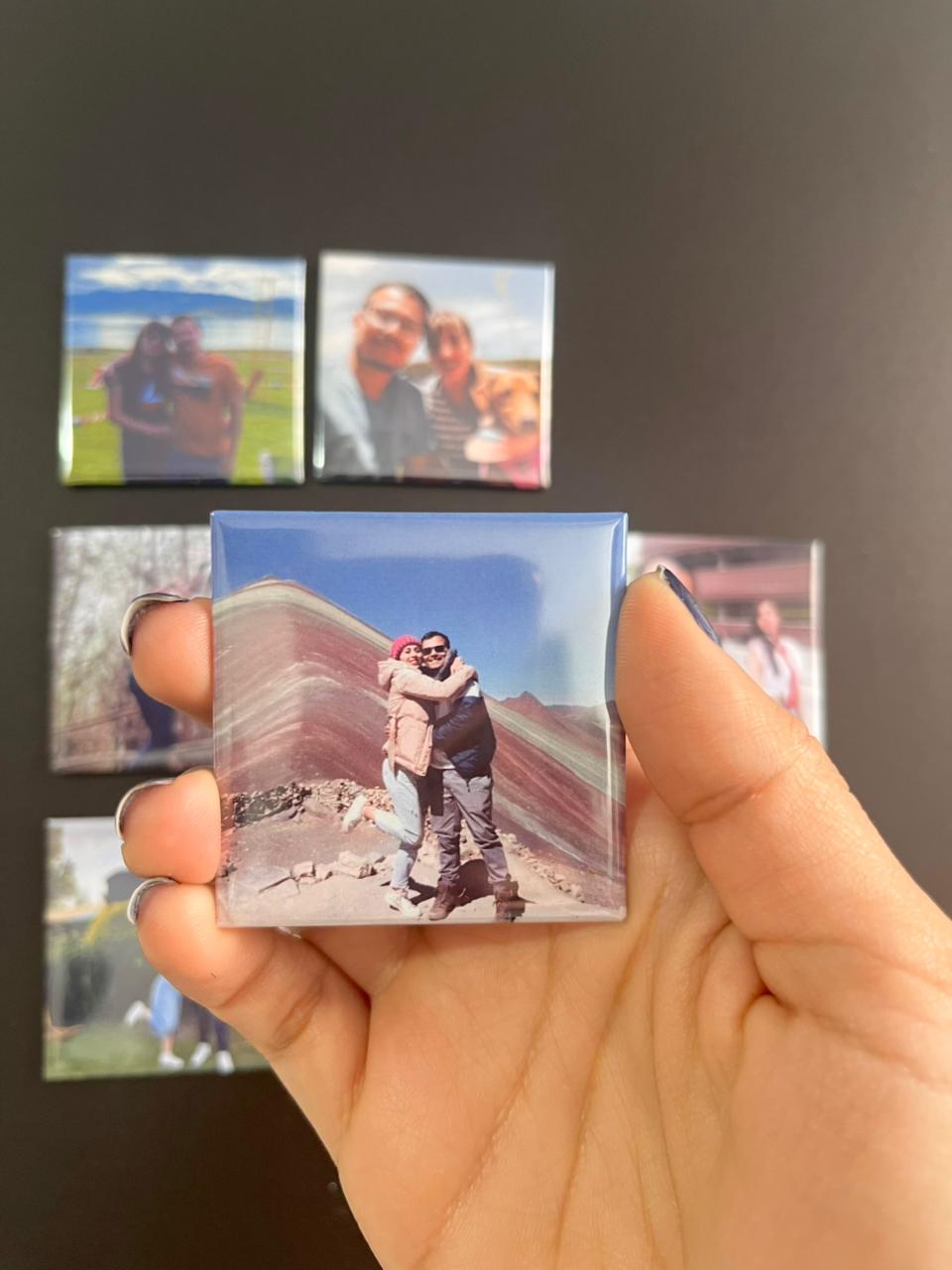 Set de fotos personalizadas 5x5cm